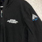 Disney Star Tours Project Team 2011 Cast Member 1 4 Zip Fleece Pullover Size M
