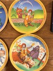 Vintage Ronald Mcdonald 10  Seasons Plastic Melamine Dinner Plates 1977 Set Of 4