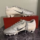 Nike Vapor Untouchable Speed 3 Td P Football Cleats White gray Size 10 5