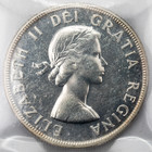 Canada 1954  1 Silver Dollar Proof Like Coin - Iccs Pl-64