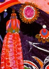 India Elephant 1960s Vintage Style Air Travel Poster - 24x36