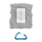 Atomik Climbing Holds Purple Lot Outlet Switch Cover   2 Classic Holds New