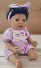 Aori Lifelike Reborn Baby Doll 18  African American Girl Newborn Vinyl   Cloth
