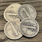  lot Of 5  1916-1945 Mercury Dimes Metal Silver Coin Choose How Many Lots Of 5 