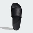Adidas Adilette Comfort 2 0 Cloudfoam Slides Core Black Carbon Hq2467