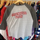 Vintage Grateful Dead Raglan Shirt - 1983 - Stanley Mouse Shield