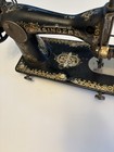 Antique Singer Sewing Machine Model 66  red Eye   Hand Crank  Serviced