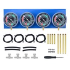 Motorcycle 4 Cylinder Set Fuel Vacuum Carburetor Synchronizer Gauge Carb Sync 