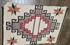 Navajo Regional Rug Featuring A Striking Geometric Design   Valero Stars