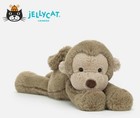 10 2in Jellycat Smudge Monkey Medium Nwt With Dust Bag Plush Gift