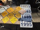 Vintage Sign Collection   Tree Farms  Timber Industry  Forestry   Lumber Mills