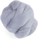 8colors 55g Colored Needle Felting Wool Roving Sewing Trimming 78-grey 