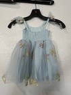 Girl Tutu Dress Spaghetti Straps Tulle Princess Birthday Party Dress Size 80