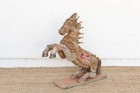 Large Antique Indian Ceremonial Carved Horse