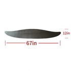 Black Roof Wing Side Fairing Cab Extender For Volvo Vnl 2018-2023