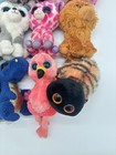 Ty Beanie Boos Plush Lot 14 Mixed Animals 6  Stuffed Toys