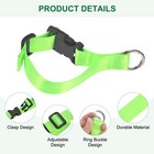 2-pack Add A Bag Luggage Strap  Adjustable Suitcase Belt Connector bright Green 