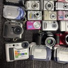 Lot Of 40 Digital   Film Cameras For Parts Not Working Canon Nikon Sony Olympus
