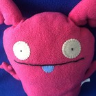 2009 Ugly Dolls Uppy 13   Pink Plush Stuffed Animal Pretty Ugly