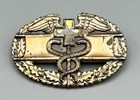 Wwii Sterling Army Cmb Combat Medic Badge Rare