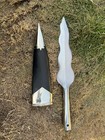 Handcrafted Spear Head 10    Blade   Handle Optional   Hand Forged In Nepal