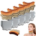 Lymphatic Drainage Face Brush Set - Sculpting   Anti-puffiness Tool  Ergonomic D