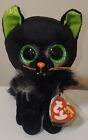 Ty Beanie Boos Oleander The Halloween Cat 6  New Mwmts Plush Stuffed Animal Toy