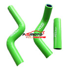 Black Silicone Radiator Hose For Kawasaki Kx80 Kx85 Kx100 Kx 80 85 100 1998-2013