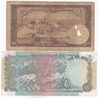 India  Pakistan  Lot Of 2 Notes
