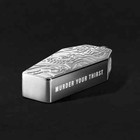 Liquid Death Stainless Steel  flasket  6 Oz Flask In Hand