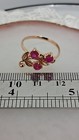 Charming Last Century  Gold 14k Ruby Ring Stamp 583 Royal Ussr Antique