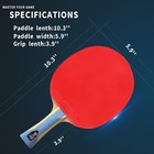 Double Happiness Dhs Ping Pong Paddles Professional Table Tennis Racket With    
