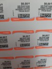  6 00 X 25 Usps Postage Stamps   20  Of Face Value Act Fast  free Ship 
