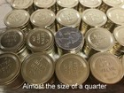 780 New Golden Authentic Pachislo Slot Machine Tokens - Never Used