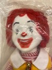 Ronald Mcdonald 1984 Plush Doll 15  Yarn Hair Plastic Head New In Original Bag