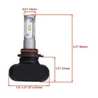 Ironwalls 9005 Hb3 Led Headlight Kit 2100w 315000lm Hi lo Beam Bulbs 6000k White
