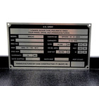 Us Army Loader Scoop Mw24c Id Name Plate Plaque Tag Badge Case Construction New