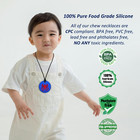 6 Pack Chew Necklaces For Kids  Sensory Chewy Necklaces For Autism   Adhd