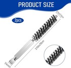 Golf Club Head Hosel Brush Stainless Steel Cleaning Tool For Iron And Wood Clubs