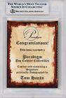 -tom Hanks- Cast Away Beckett Bas Signed autograph auto Movie Trading Card