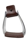 Challenger Western Saddle Angled Slanted Aluminum Stirrups 5128br