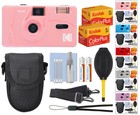 Kodak M35 35mm Film Camera With Flash All Colors   2 Film Rolls Accessory Kit