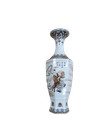 Chinese Porcelain Vase White Multi Hexagonal Figural Hand Painted Gift Box