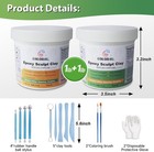 Epoxy Sculpting Clay  2 Lbs White Epoxy Putty