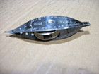 Vintage Metal Boye Improved Tatting Shuttle Chicago Il Usa For Lace Making