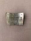 Taxco Sterling Silver Hair Comb 925 Signed Tp-115 20g