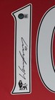 Wayne Rooney Autographed Manchester United Jersey Beckett Bas Coa Photo Framed