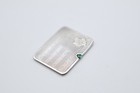 Antique Sterling Silver Sliding Double Stamp Case Holder Birmingham 1907