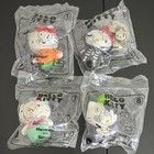 2019 Mcdonald   s Hello Kitty Halloween Happy Meal Toys Lot Of 1 2 7 8 Sealed