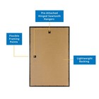 Mainstays     22x34 Picture Frame     Black Rounded Profile Wall Photo Frame